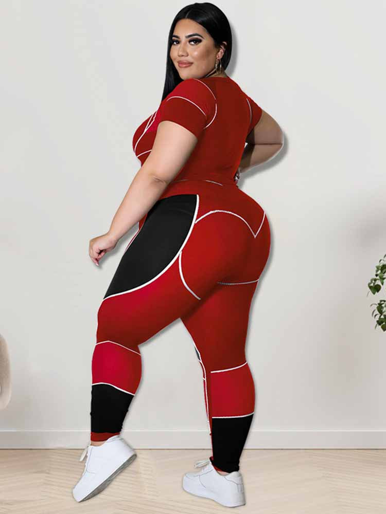 Alessandra plus size sportset