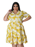 Franka plus size jurk