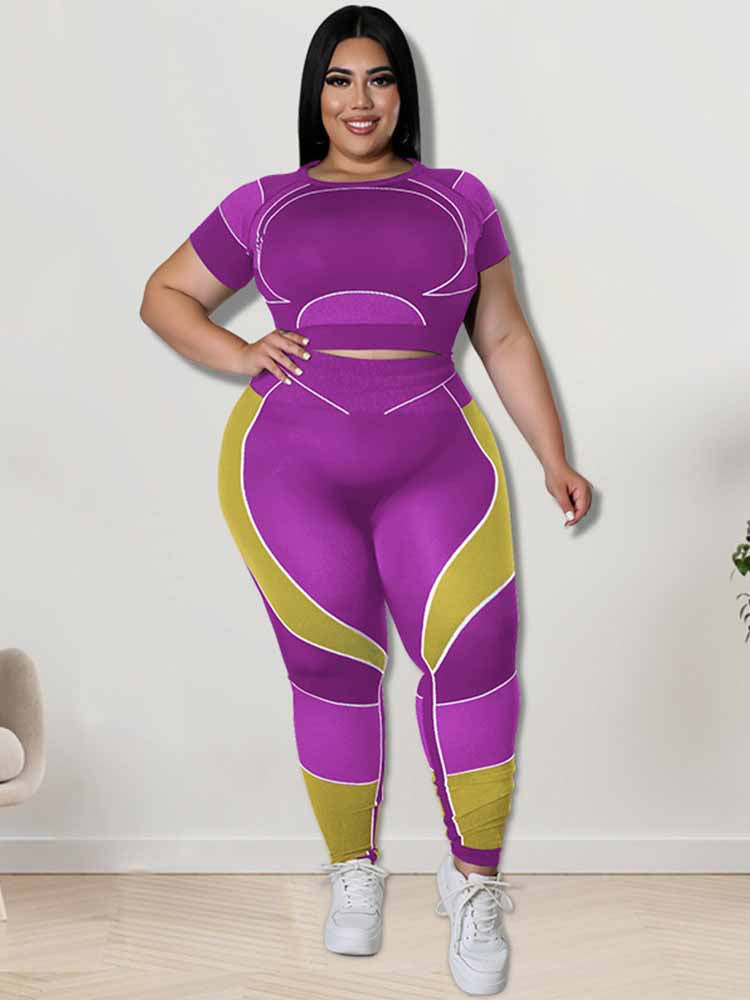 Alessandra plus size sportset