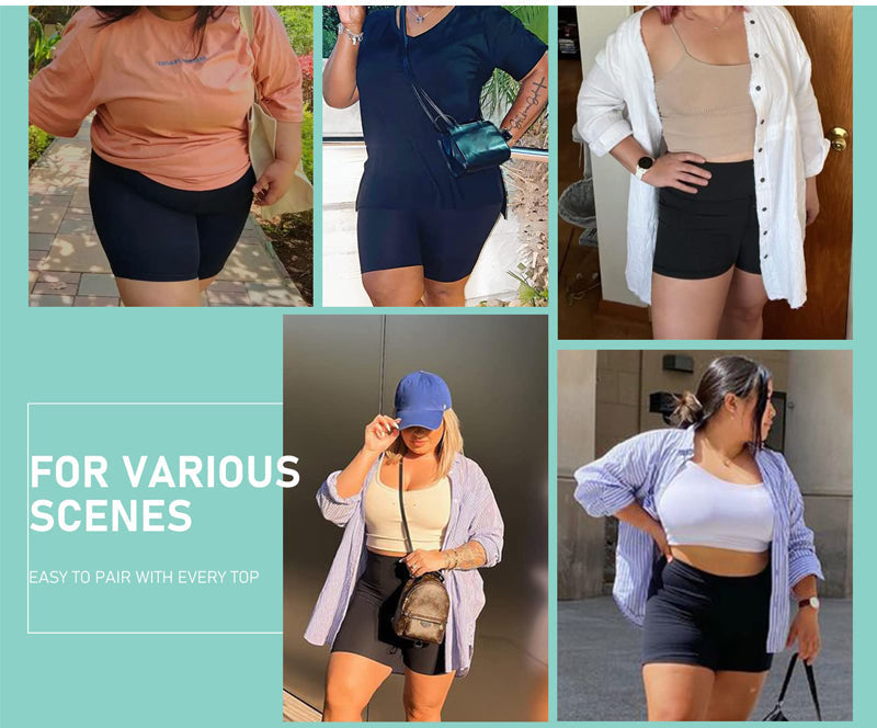 Plus size fietsbroek