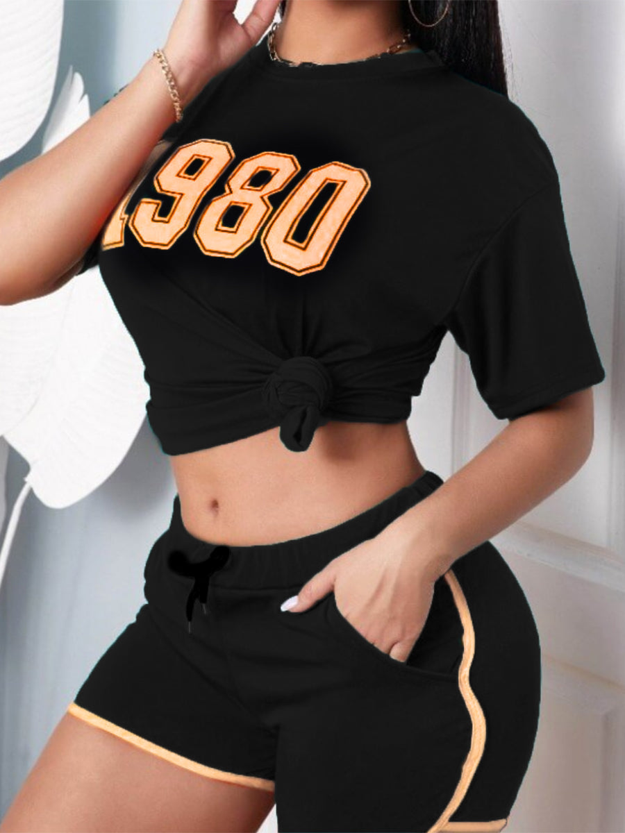 Fleur plus size sportset