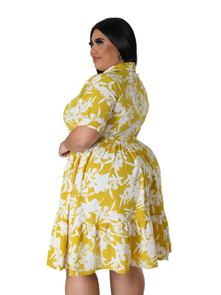 Franka plus size jurk