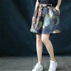 Zola plus size denim short
