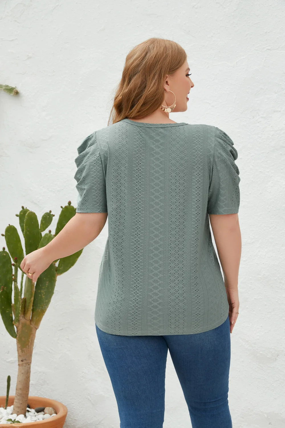 Helga plus size blouse