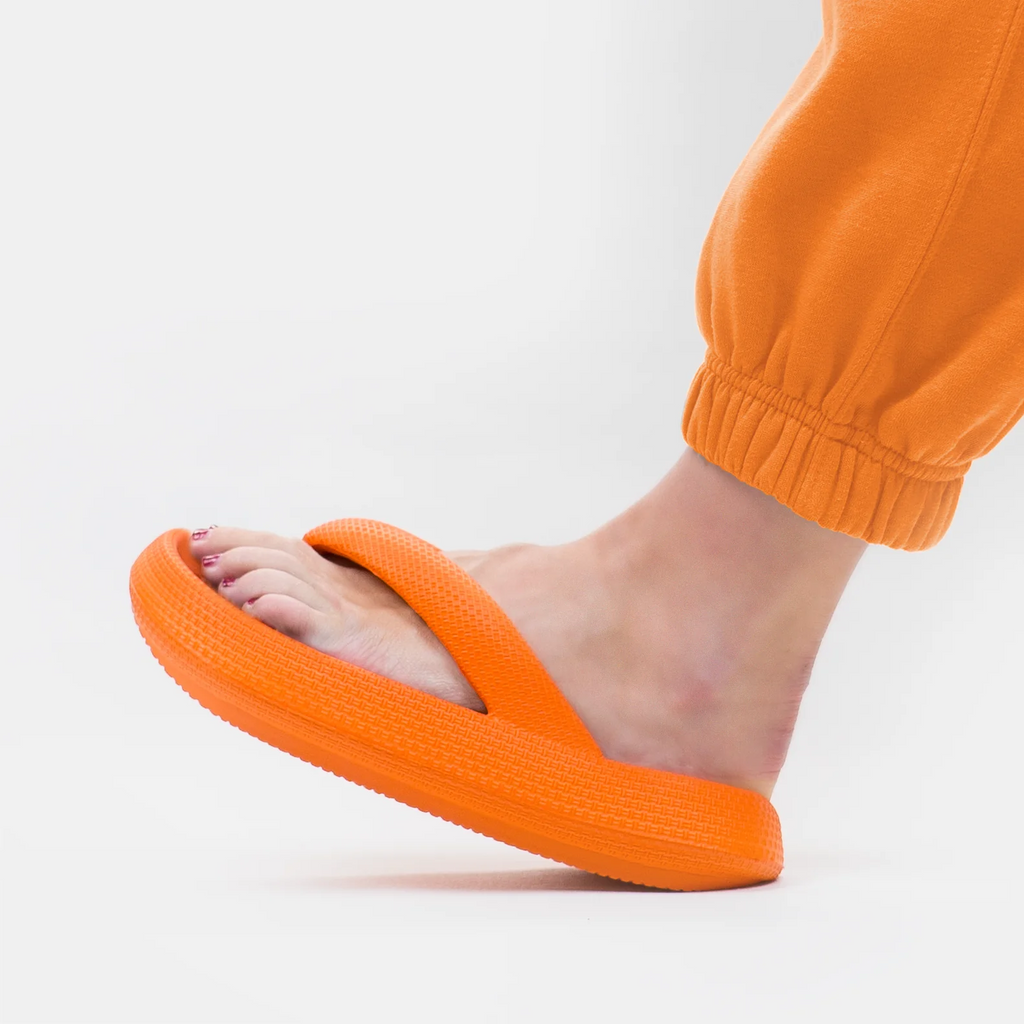 Wolkenzachte uniseks comfort flip flops
