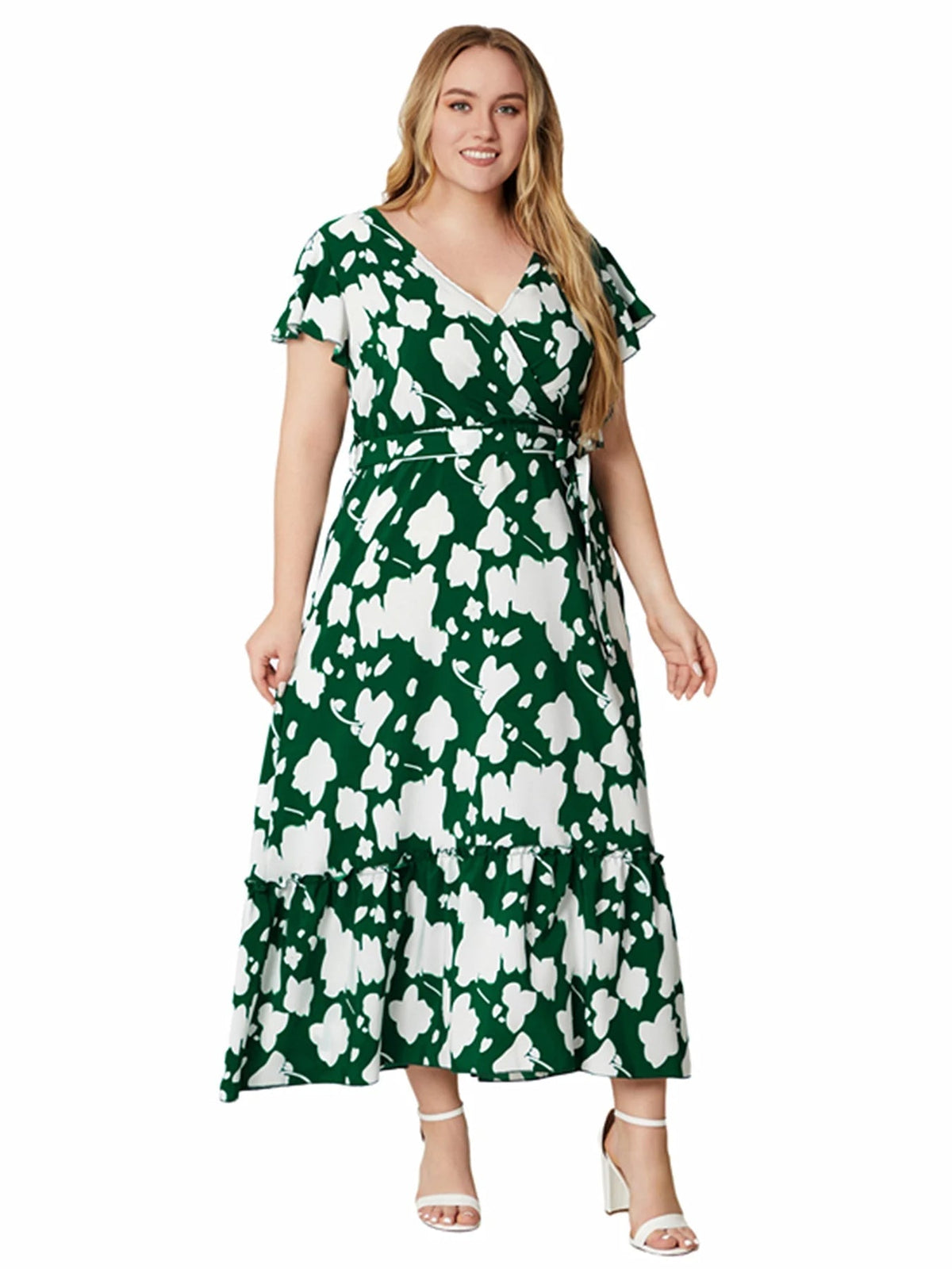 Monica plus size jurk