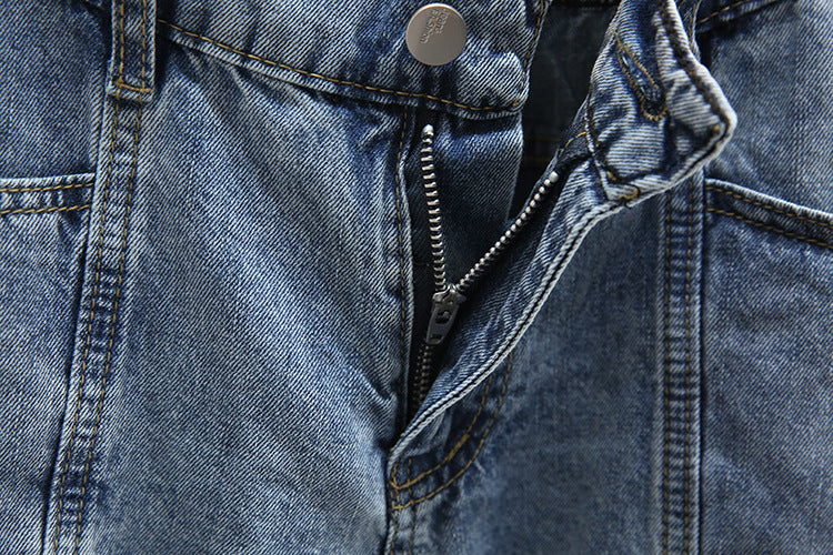 Sanne plus size denim short