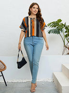 Dora plus size blouse
