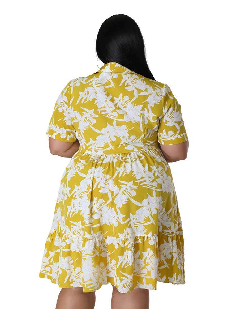 Franka plus size jurk