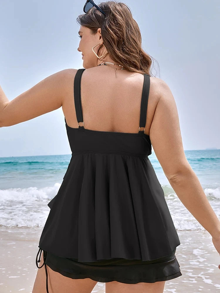 Romana plus size tankini