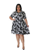 Franka plus size jurk