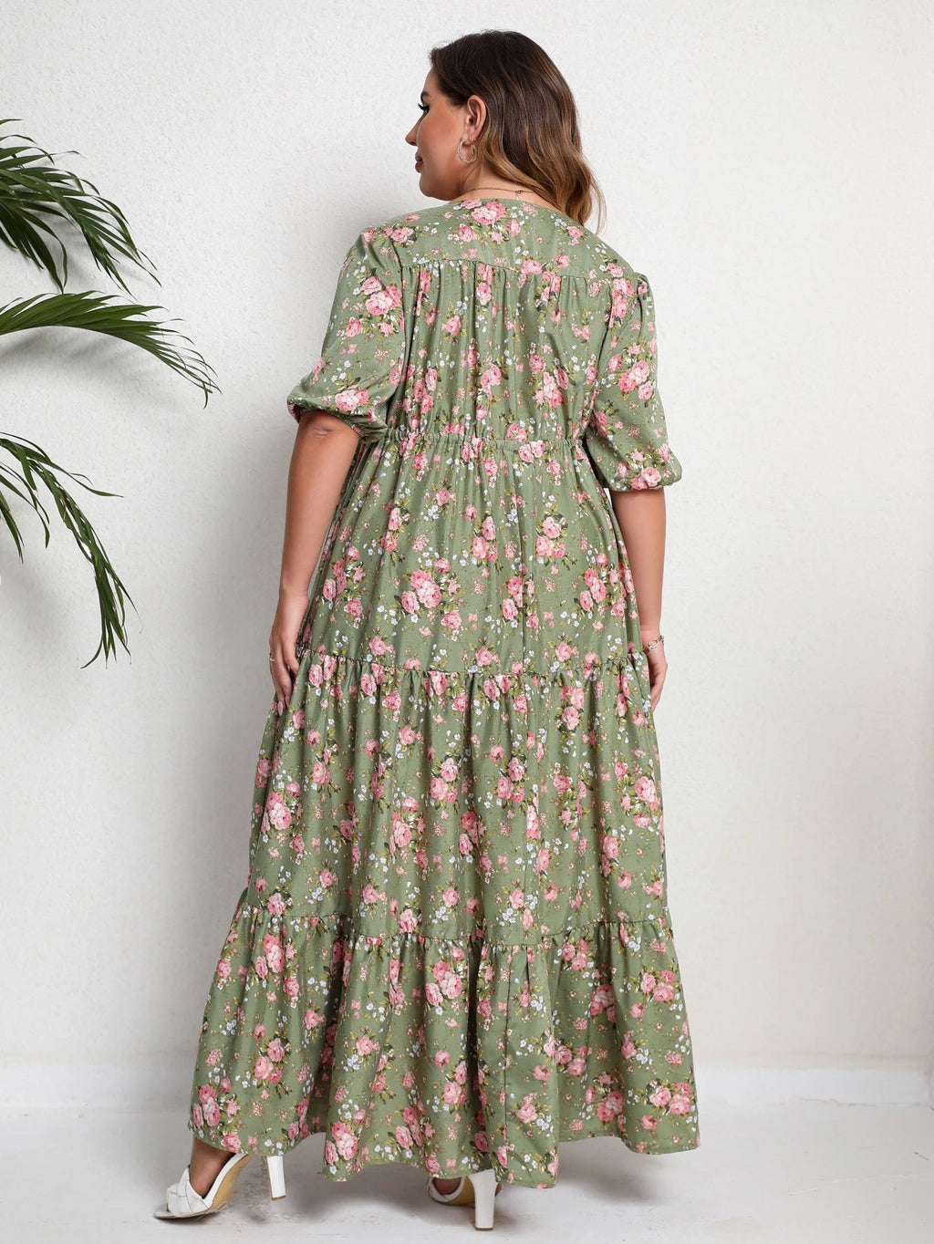 Nikki plus size jurk