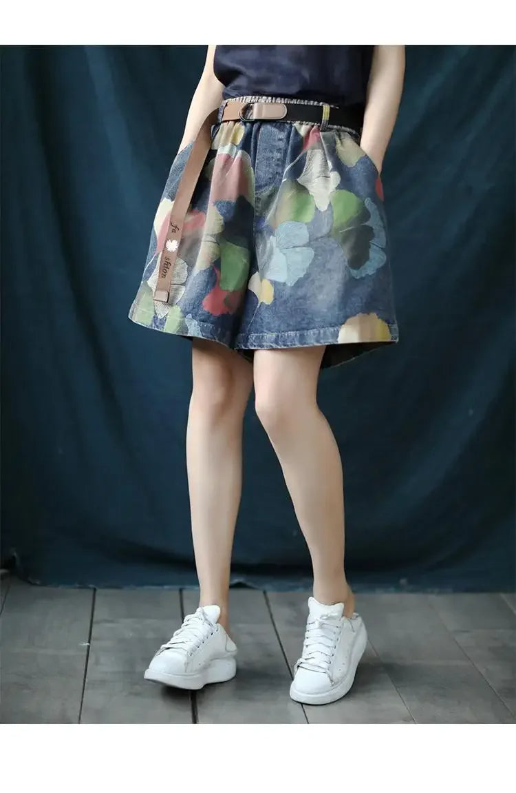 Zola plus size denim short