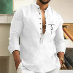 Christopher plus size overhemd