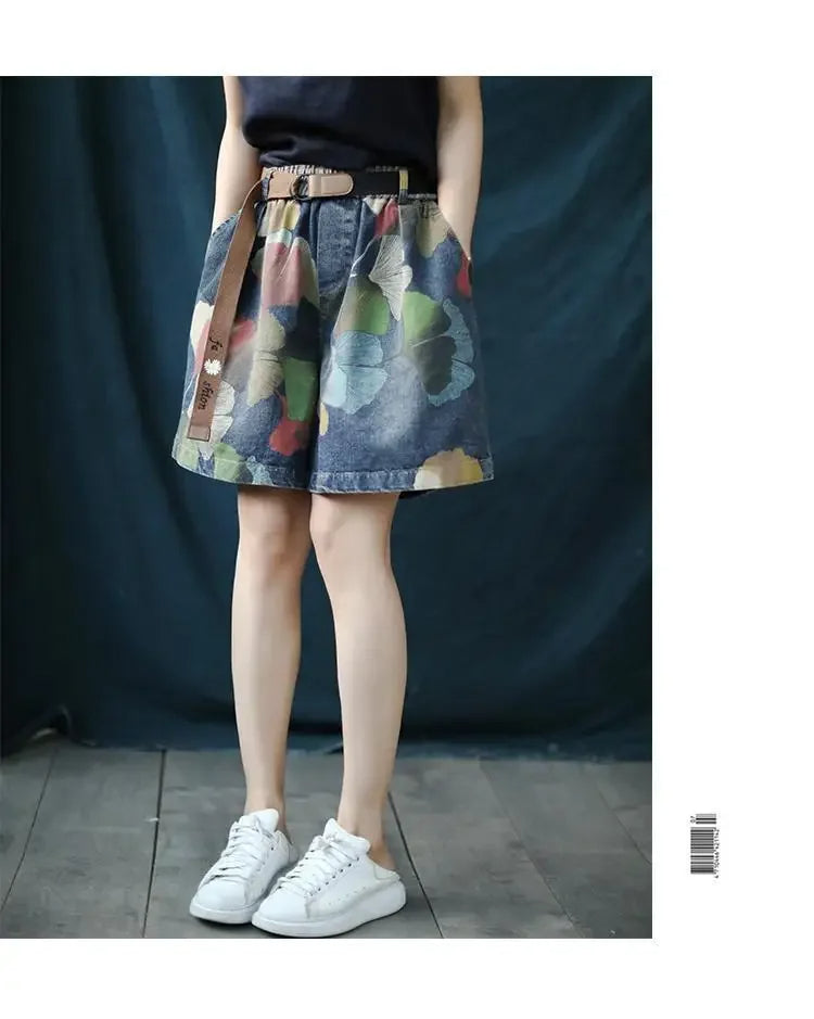 Zola plus size denim short