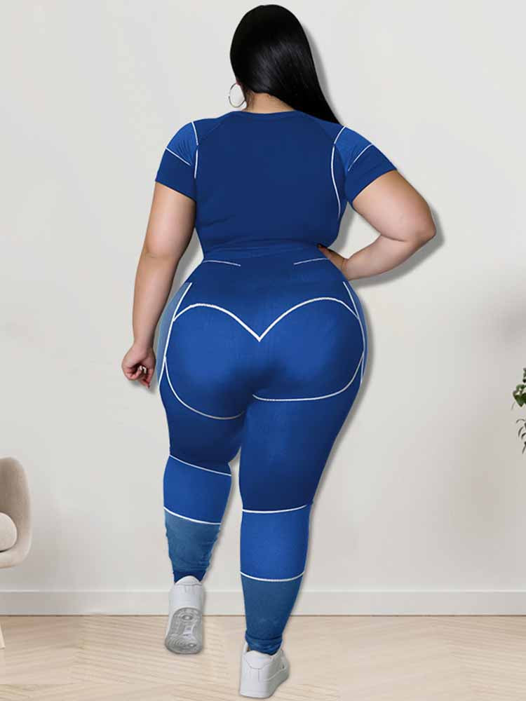 Alessandra plus size sportset