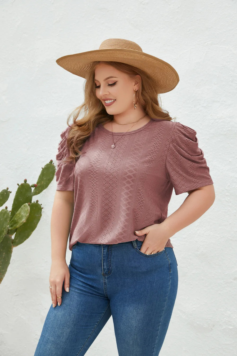 Helga plus size blouse