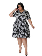 Franka plus size jurk
