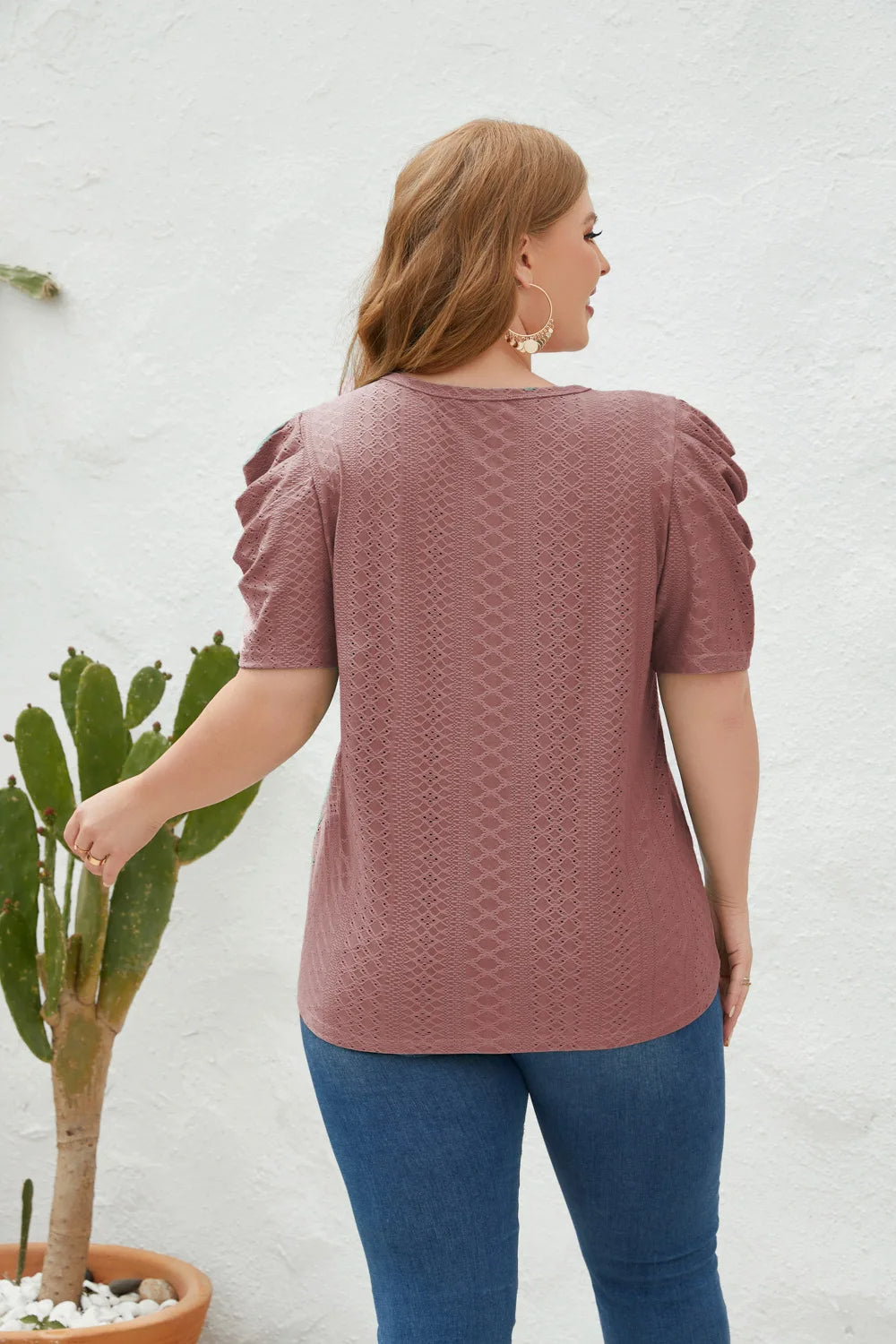 Helga plus size blouse
