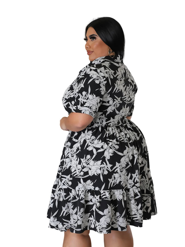 Franka plus size jurk
