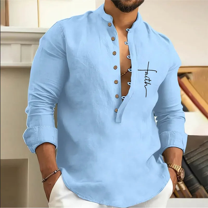 Christopher plus size overhemd