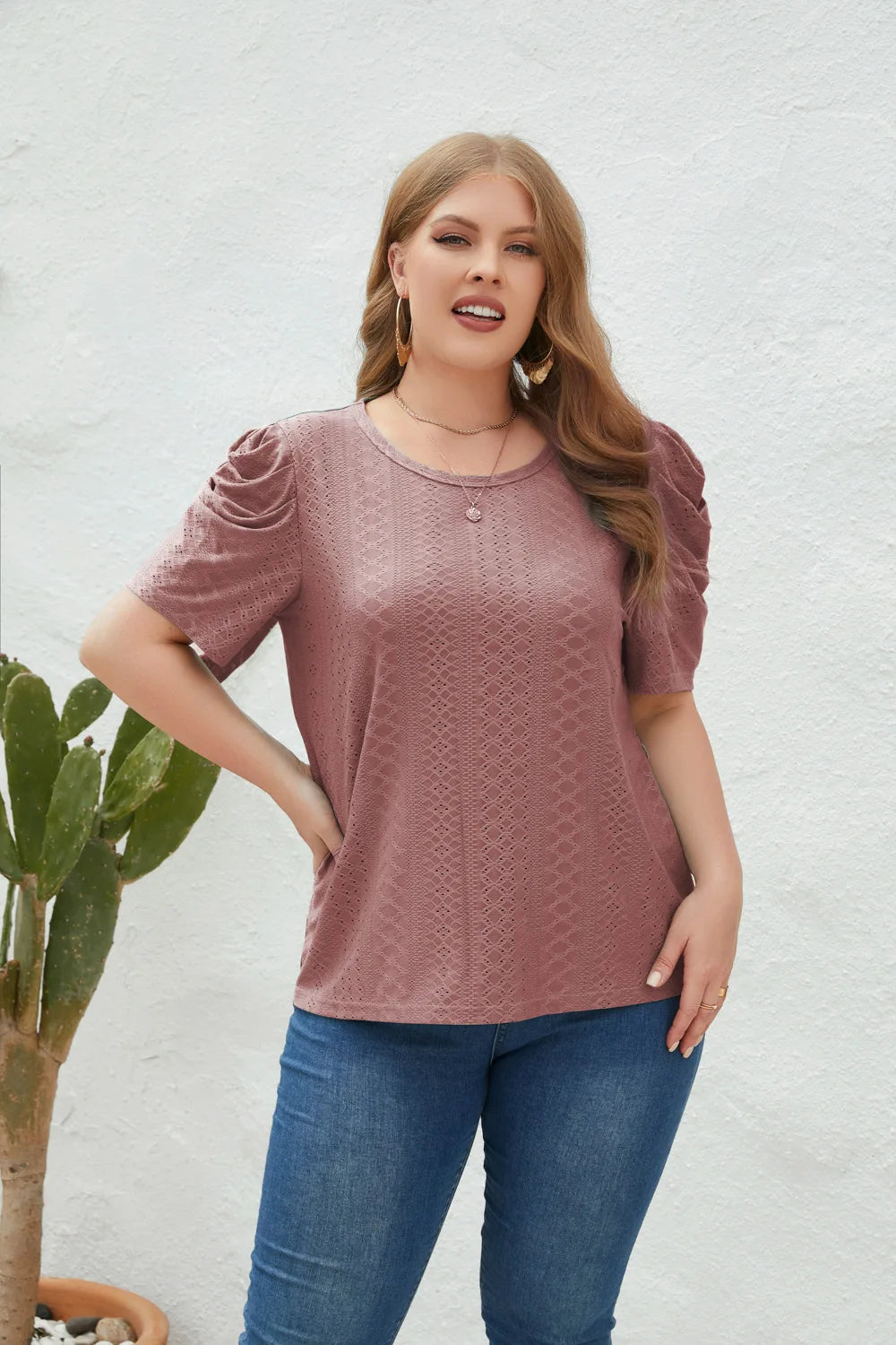 Helga plus size blouse