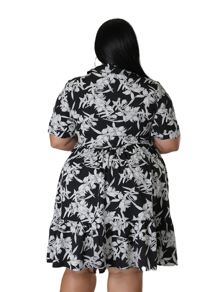 Franka plus size jurk