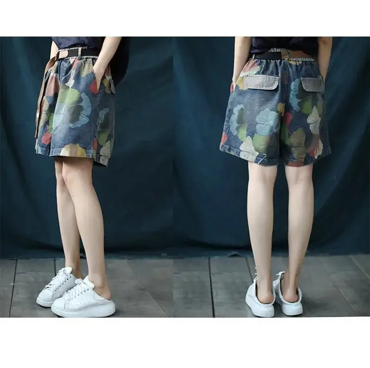 Zola plus size denim short