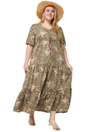 Nikki plus size jurk