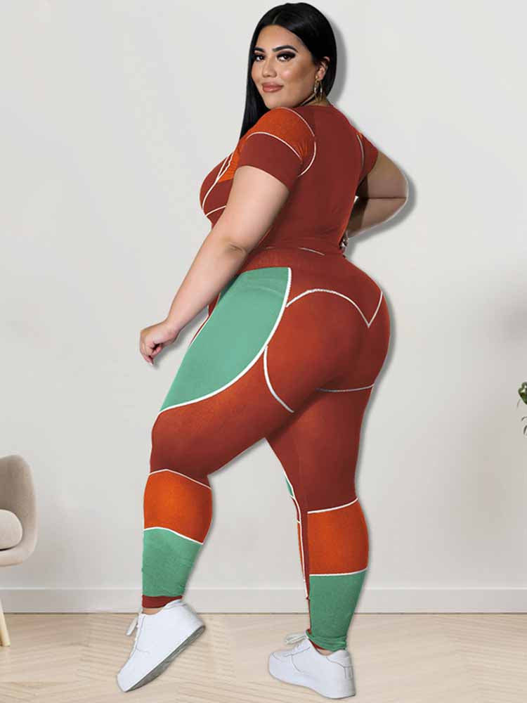 Alessandra plus size sportset