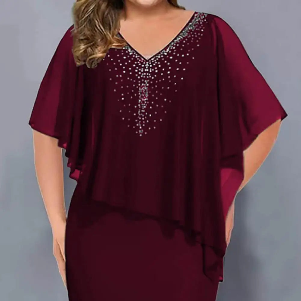 Janice plus size jurk