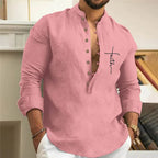 Christopher plus size overhemd