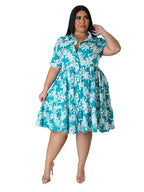 Franka plus size jurk