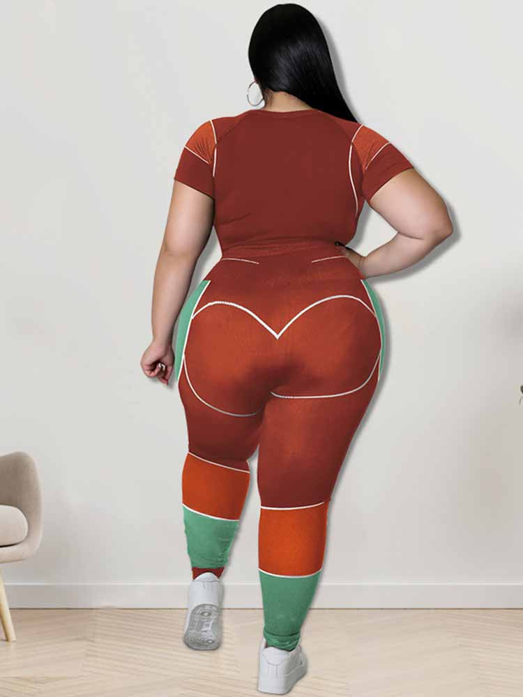 Alessandra plus size sportset