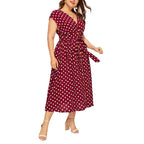 Sandy plus size jurk