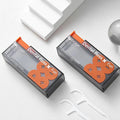 Draagbare flosdispenser met 10 automatisch uitwerpbare flossticks