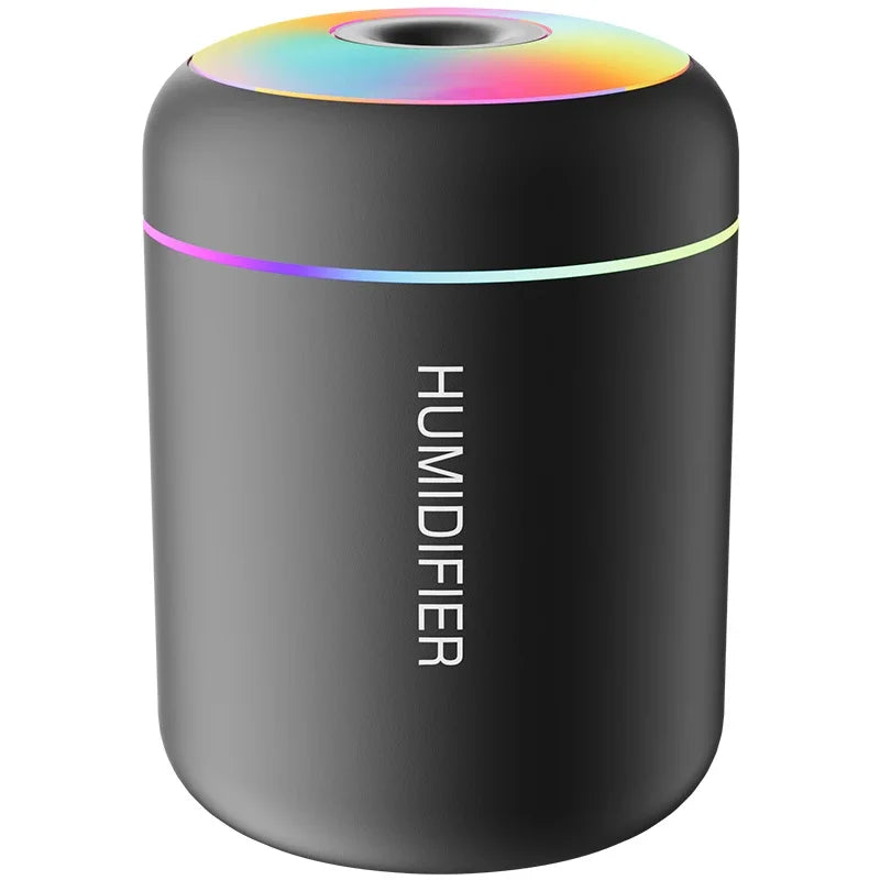 Mini luchtbevochtiger met aromatherapie - USB aangedreven - voor auto