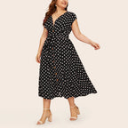 Sandy plus size jurk