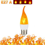 LED VLAM LICHT PARTY LAMP - 4 MODI SIMULATIE VUUR – vermogen: 7W