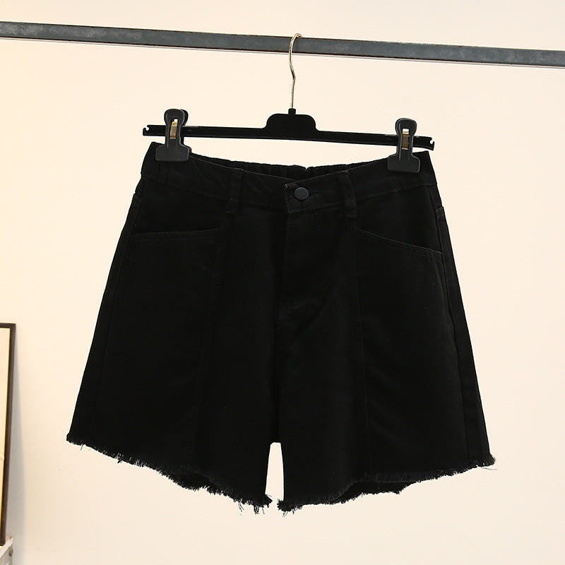Sanne plus size denim short