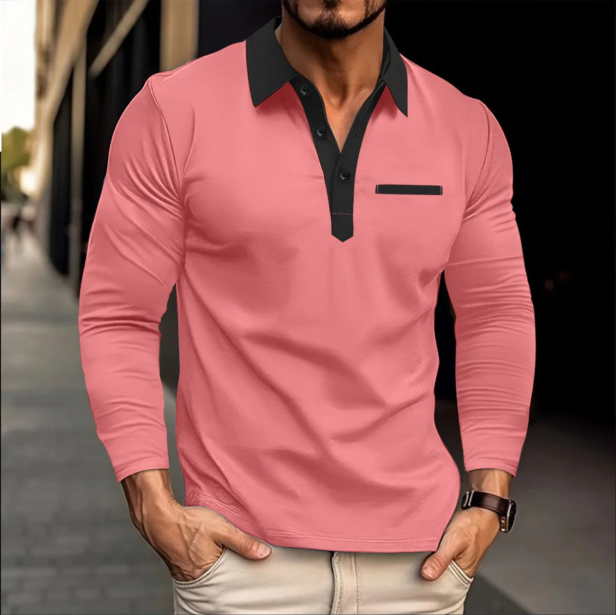 Brian plus size polo