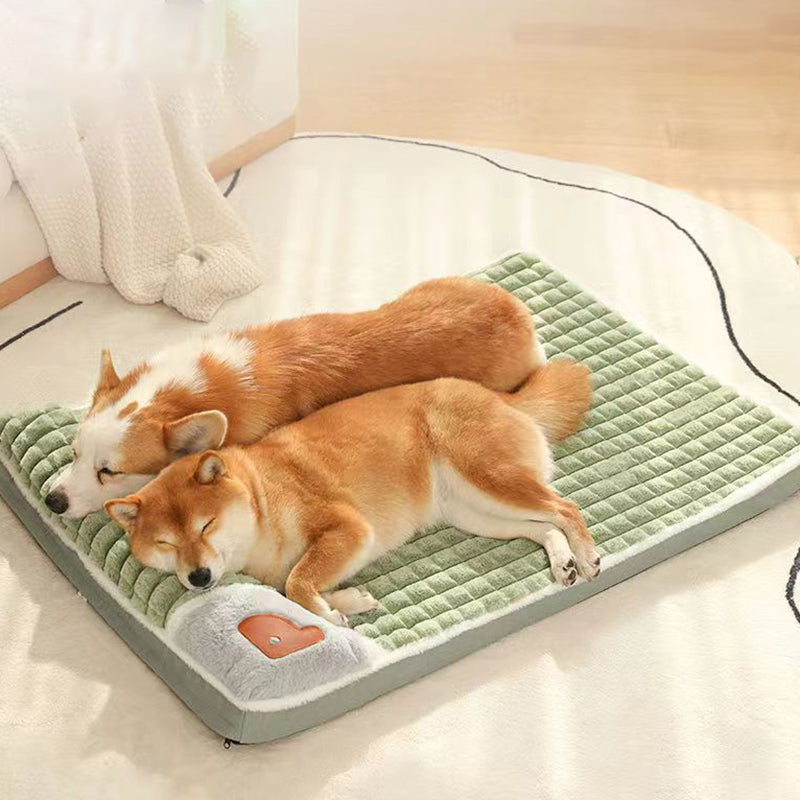 Winter hondenmat - warme pluche bank voor kleine en middelgrote honden
