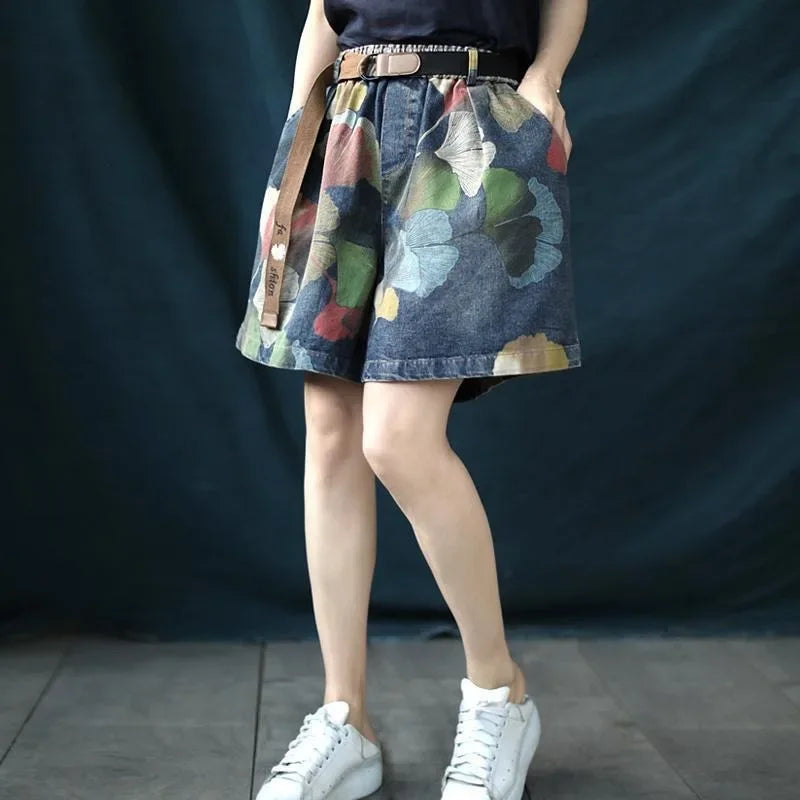 Zola plus size denim short