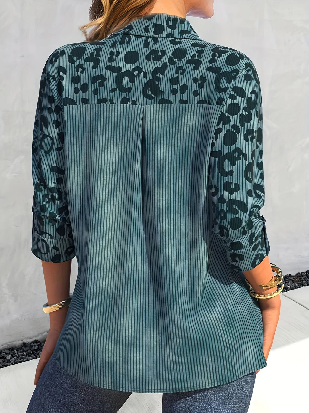 Sakura plus size blouse