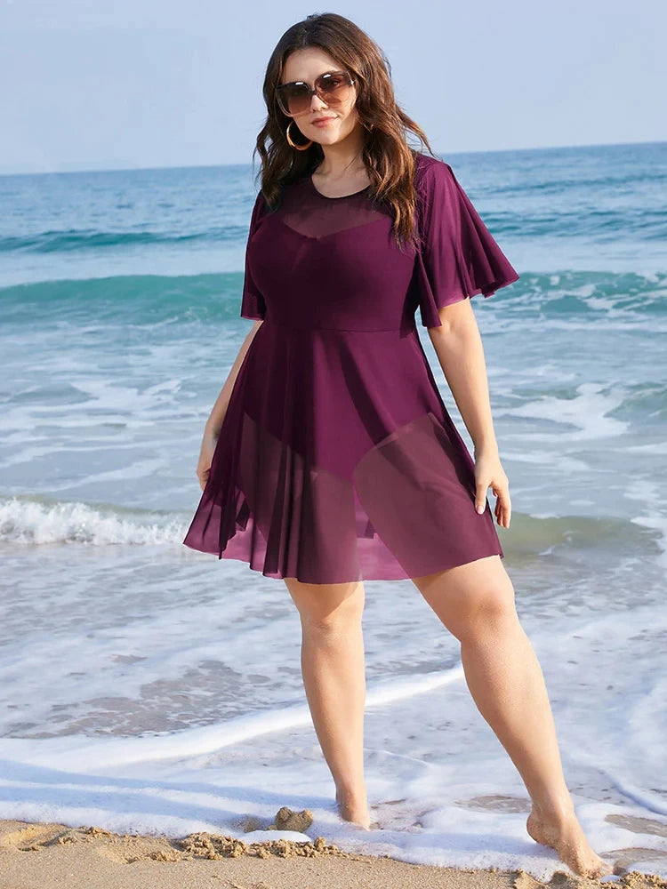 Alyssa plus size zwermjurk — afbeelding 10