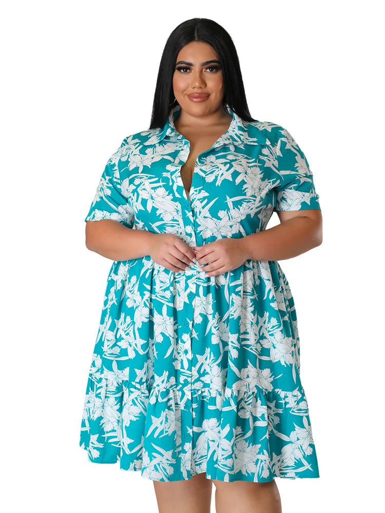 Franka plus size jurk