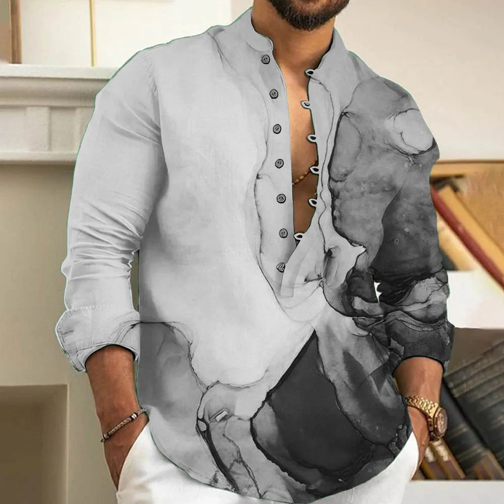 Christopher plus size overhemd