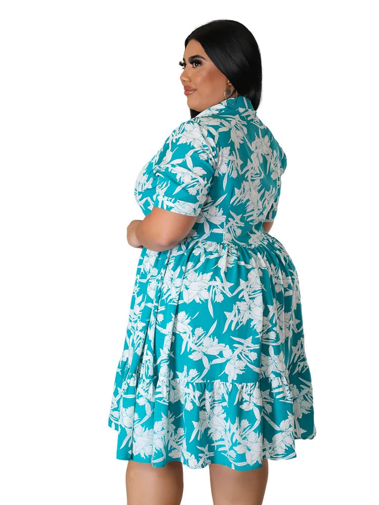 Franka plus size jurk