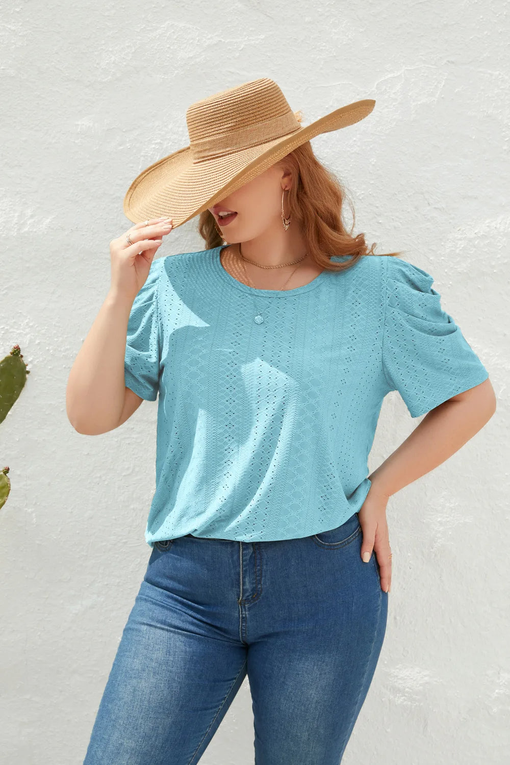 Helga plus size blouse