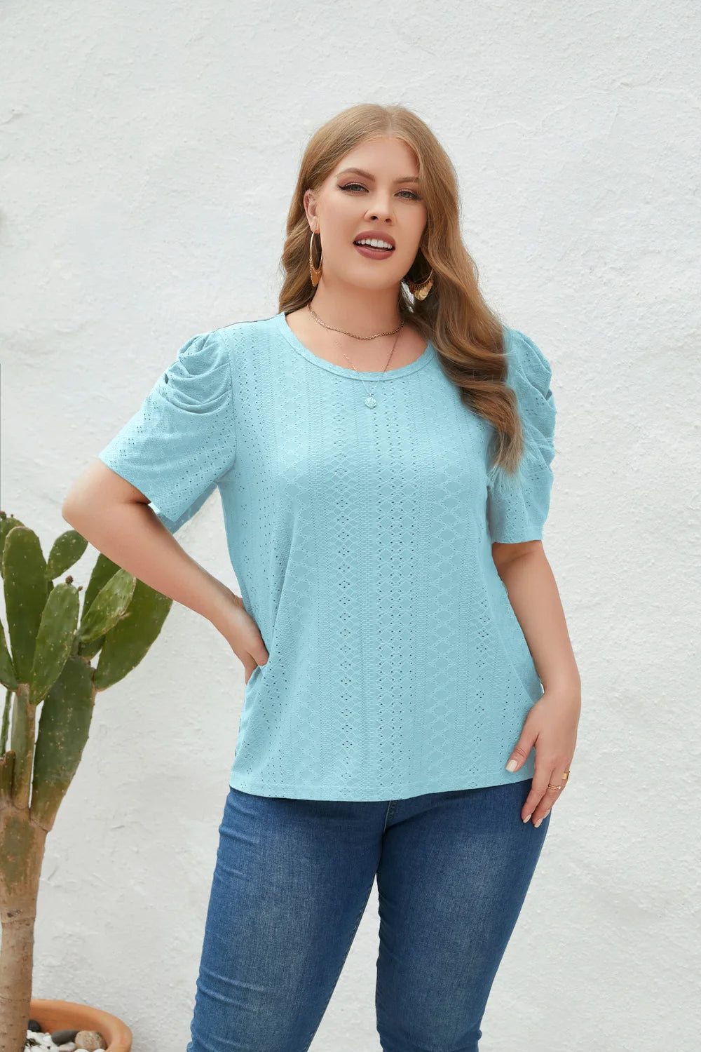 Helga plus size blouse